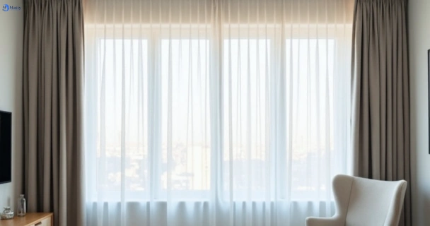 Restored vibrant drapes in ashgrove QLD after Matty Curtain Cleaning