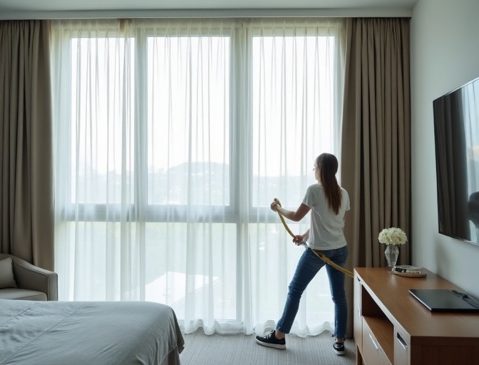 Ashgrove Sheer Curtain Cleaning